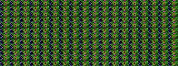 Raster suluboya çiçek deseni, narin çiçekler, yeşil çiçekler, tebrik kartı şablonu. Güzel kumaş deseni.