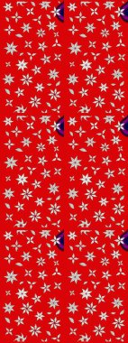 Bahar çiçekleriyle güzel bir çiçek deseni çizmişsin. Güzel kumaş deseni. Raster illüstrasyonu.