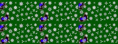 Küçük yeşil çiçeklerle oldukça eski bir besin torbası deseni. Tekstil, kumaş, kapaklar, duvar kağıtları, baskı, paket, koleksiyon defteri, örgü, dekupaj için çiçek arkaplanı..