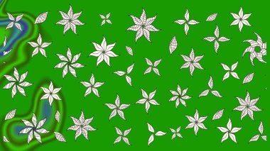 El çizimi Raster çizimi. Çizim çiçek deseni duvar kağıdı, web sitesi arka planı, ambalaj kağıdı, davetiye, broşür, afiş veya web sitesi için kullanılabilir. Karalama elementleri.