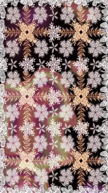 Modern çiçek arkaplanı. Halk tarzı. Rengarenk çiçekleri ve doğal renklerde yaprakları olan harika, pürüzsüz çiçek deseni. Moda baskıları için zarif bir şablon.