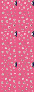 Renkli çiçekler ve pembe ve nötr renklerde yapraklarla muhteşem bir çiçek deseni. Moda baskıları için zarif bir şablon. Halk tarzı. Modern çiçek arkaplanı.