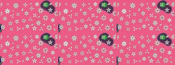 Çiçek desenli pembe renkler, el yapımı papatyalar, papatyalar. Tekrar eden çiçek arkaplanı, zarif pembe çiçek duvar kağıdı.