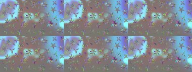 Renkli Bahar Teması eskiz kalıbı. Raster illüstrasyonu. Gri renkli, zarif çiçek buketli suluboya. Düz Çiçek Elementleri Tasarımı.