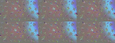 Raster güzel bir çiçek deseni çizmiş. Tatil havası. Nazik romantik baskı. Bahar mevsimi.