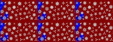 Çiçek desenli eskiz, yaz çiçekleri. Kırmızı renkte çiçekler. Renkli Bahar Teması eskiz kalıbı. Düz Çiçek Elementleri Tasarımı.