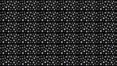 Raster. Siyah renkte güzel çiçekler, suluboya desenli eskiz deseni, duvar kağıdı, kart veya kumaş için fayanslı..