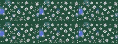 Botanik çizim kalıbı. Organik elementler. Suluboya etkisi. Raster deseni.