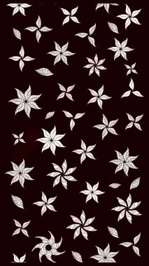 Raster illüstrasyonu. Organik motif arka planı. Ultraviyole kumaş deseni. Çizim deseni.