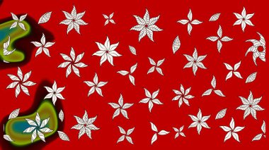 Raster illüstrasyonu. Çizim kalıbı. Organik motif arka planı. Ultraviyole kumaş deseni.