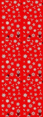 Raster - stok. Kırmızı çiçekli eskiz deseni, suluboya çiçek deseni, sevimli çiçek, duvar kağıdı, kart veya kumaş için fayanslı.