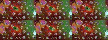 Karşılama ya da düğün geçmişi olarak kullanılabilir. Kahverengi lale çiçekli Raster eskiz deseni. Paket kağıdı için en iyisi. Doğal kozmetik ürünleri, parfüm, çiçekçi dükkanı için bahar ihalesi tasarımı.