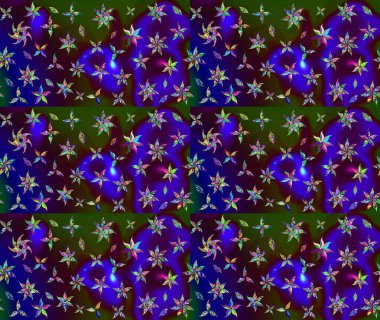 Kahverengi renklerde. Anti-stres için soyut örnek sayfası. Raster illüstrasyonu.