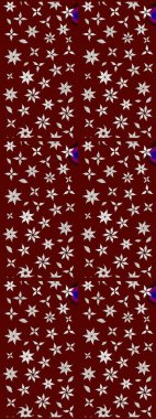 Çiçeksel fantezi tasarımı ve parlak bir arka plan çizimi. Düz Çiçek Elementleri Tasarımı. Renkli Bahar Teması çizim şablonu.