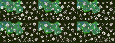 Doodle çiçekler ve dalları, otlar ve çiçekler. Elle çizilmiş. Raster resim. Güzel kumaş deseni.