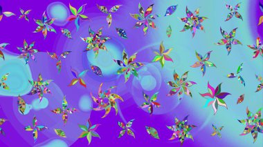 Kartlar, davetiyeler, tarih kartları ve daha fazlası için kullanılabilir. Raster şirin suluboya çiçek desenleri çiziyor. Büyük bir suluboya çiçek seti..