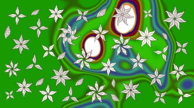 Raster Güzel kumaş deseni. Çiçek arkaplan ile soyut zarafet çizim deseni.