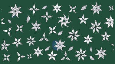 Raster illüstrasyonu. Küçük çiçekteki sevimli çiçek deseni. Çizim.