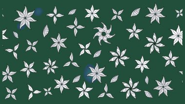 Nazik, narin çiçek arkaplanı. Yeşil ve nötr renklerde çiçekler. Raster çiçek desenli ve çiçekli..