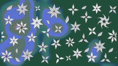 Yeşil ve mavi renklerde. Çiçekli tebrik kartı. Çiçek arkaplan. Doğum günü kartı ya da düğün davetiyesi. Suluboya çiçek buketi. Raster illüstrasyonu.