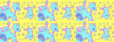 Parlak arkaplanda çiçek kompozisyonu olan suluboya desenleri çiz, ambalajlar, duvar kağıtları, kartpostallar, tebrik kartları, düğün davetiyeleri, romantik etkinlikler vs..