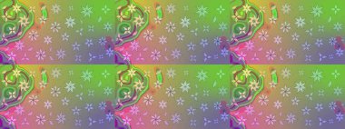 Güzel kumaş deseni. Raster illüstrasyonu. Bahar çiçekli güzel bir çiçek deseni..