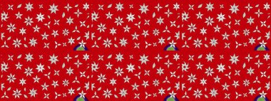 Tekstil ve kapak tasarımı için mükemmel. Elle çizilmiş sonbahar çiçeği deseni. Kırmızı ve nötr renklerde çiçekler. Renkli kırmızı ve nötr çizim kalıbı. Doodle tarzı.