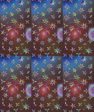 Raster - stok. Eskiz arkaplan modeli. Vadinin çiçekleri kahverengi renklerde. Suluboya, elle çizilmiş.