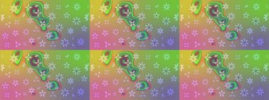 Raster şirin suluboya çiçek desenleri çiziyor. Büyük bir çiçek boyası seti. Kartlar, davetiyeler, tarih kartları ve daha fazlası için kullanılabilir.