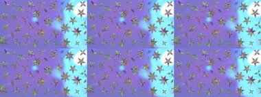 Mor renkli çiçekler. Düz Çiçek Elementleri Tasarımı. Çiçekli eskiz çizimi. Renkli Yaz Teması çizim şablonu.