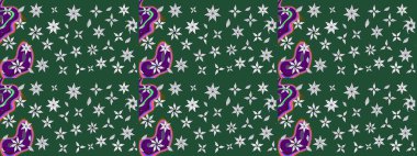 Yeşil renkli çiçekler. Renkli Bahar Teması eskiz kalıbı. Düz Çiçek Elementleri Tasarımı. Çiçekle çizim deseni.