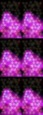 El yapımı stres önleyici kar tanesi. Örtü, poster, tişört ya da dövme için şablon. Raster illüstrasyonu. Yetişkin sanat terapisi için kış boyama sayfaları.