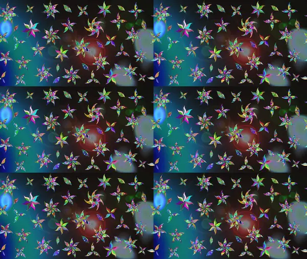 El çizimi çiçek çizimi deseni (fayans). Tekstil için suluboya eskiz deseni. Şirin çiçekli, desenli, gri renkli çizim deseni.