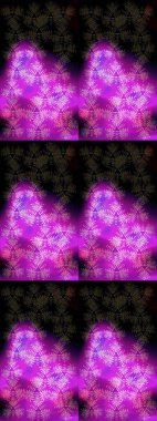 El yapımı stres önleyici kar tanesi. Örtü, poster, tişört ya da dövme için şablon. Raster illüstrasyonu. Yetişkin sanat terapisi için kış boyama sayfaları.