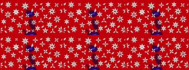 Raster illüstrasyonu. Çiçekler, dallar, bitkiler ve çiçekler. El çizimi. Güzel kumaş deseni.