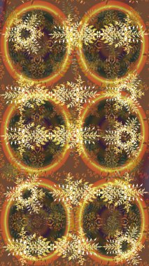 Renkli kar taneleri. Raster illüstrasyonu. Yılbaşı Biçimi.