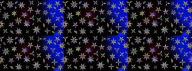 Nazik romantik baskı. Raster güzel bir çiçek deseni çizmiş. Tatil havası. Bahar mevsimi.