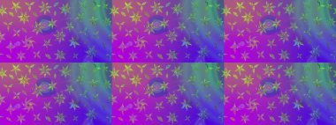 Vadinin çiçekleri mor renklerde. Raster - stok. Suluboya, elle çizilmiş. Taslak arkaplan deseni.