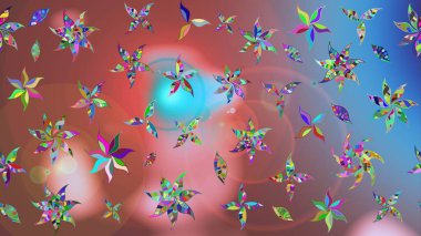 Modaya uygun kumaş deseni. Küçük çiçekteki sevimli çiçek deseni. Tony 'nin kumaş kalıbını çiz. Raster illüstrasyonu.