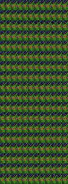 Renkli Bahar Teması eskiz kalıbı. Raster Şirin kumaş deseni. Düz Çiçek Elementleri Tasarımı. Eskiz klasiği.