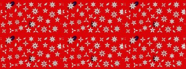 Çiçekli çiçek deseni, suluboya. Küçük çiçekte güzel bir çiçek deseni var. Raster deseni.