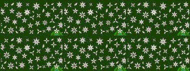 Klasik çiçek desenli. Paketleme, tekstil, duvar kâğıdı için çiçek eskizi. Yumuşak fayans. Raster 'ın taze dokusu. Yumuşak pamuk tasarımı.