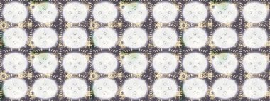 Raster illüstrasyonu. Kar tanesi süsleme deseni. Kar taneleri deseni. Kar taneleri arka planda. Arkaplanda soyut kar taneleri izole edilmiş düz tasarım.