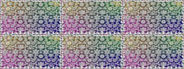 Yaz çiçekleri teması. Suluboya resim taklit Raster çizimi. El çizimi, soyut ve süslü elementler. Klasik çiçekler. Gri renkler.