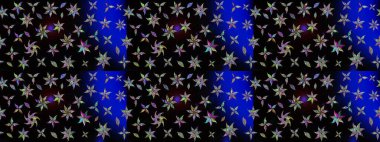 Eskiz geçmişi. Raster illüstrasyonu. Eski usul. Miles Fleur, süslü püslü bir süs. Kumaş, tekstil, duvar kağıdı baskısı için. Tomurcukları papatya çiçekleri olan sevimli bir çiçek deseni..