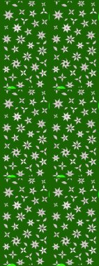 Güzel, parlak, pürüzsüz kumaş, tuval. Kıvırcık, parlak örgü. Eski moda arka plan. Raster illüstrasyonu. Çiçek çelengi. Desen, çizim, çiçek sınırı..