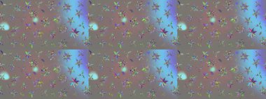 Renkli gri çizim kalıbı. Tekstil ve kapak tasarımı için mükemmel. Gri renkli çiçekler. Doodle tarzı. Elle çizilmiş sonbahar çiçeği deseni..