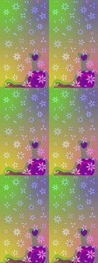 Modaya uygun kumaş deseni. Tony 'nin kumaş kalıbını çiz. Küçük çiçekteki sevimli çiçek deseni. Raster illüstrasyonu.