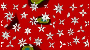 Dekorasyon ve tasarım için güzel bir desen. Suluboya çizim kalıbı. Çiçeğin suluboya çizimlerinin mükemmel deseni. Raster illüstrasyonu. Eski model. Moda yazdırma.