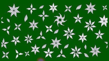 Raster. Yeşil ve nötr renkte güzel çiçekli eskiz deseni, suluboya çiçek deseni, duvar kağıdı, kart veya kumaş için fayanslı.